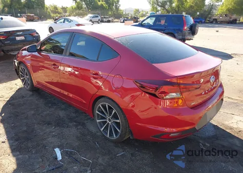 2019 Hyundai Elantra Se from USA, damaged, VIN 5NPD74LF2KH491164